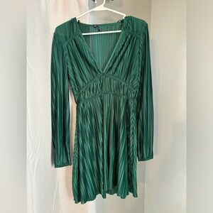 Green Zara dress